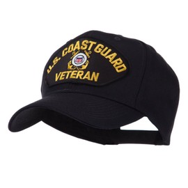 e4Hats.com Veteran Military Large Patch Cap - US CG OSFM