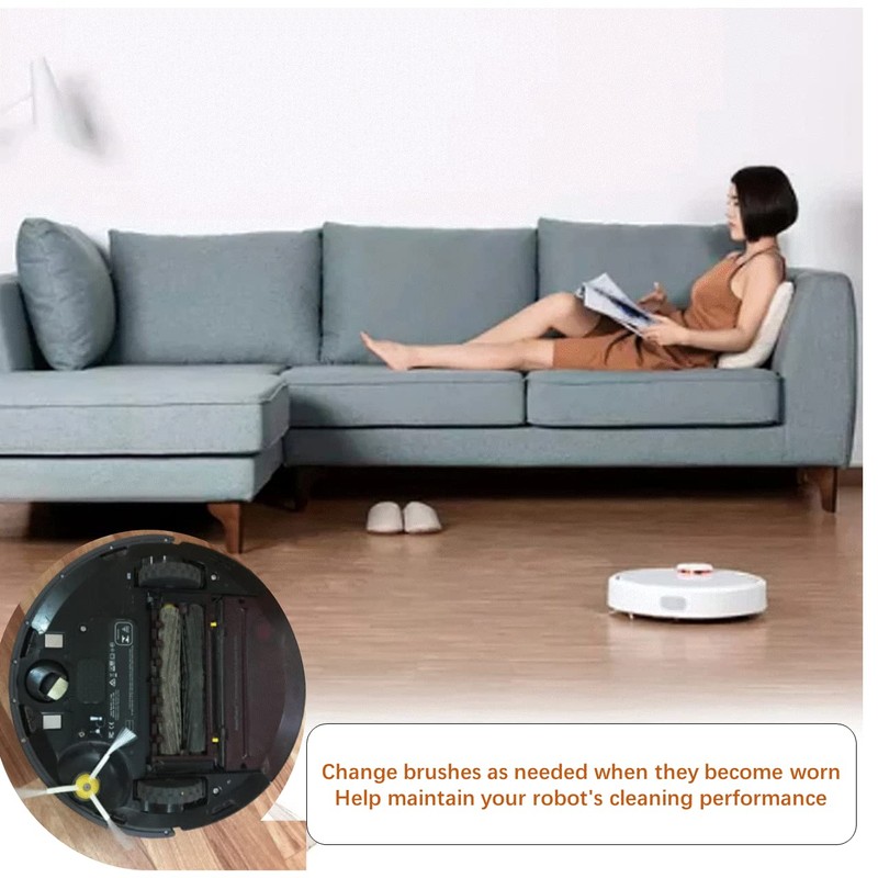 Replacement Side Brushes, Compatible with Roomba - 800 and 900