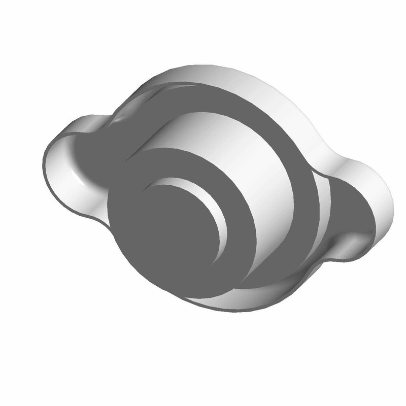 Polaris Snowmobile Pressure Cap, 13 lb, Genuine OEM Part 2511270,