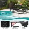 Giantex Picnic Table Bench Set for 4-8 People, 34" Outdoor