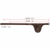 TOURBON Leather Garden Tool Bag Adjustable Waist Work Belt Pouch