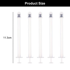 Hygienic Vaginal Applicator Tubes for Most Suppositories Unguent Applicator Vaginal Pack of 10