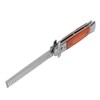 Switchblade Oil Hair Comb Stainless Steel Portable Automatic Spring Folding