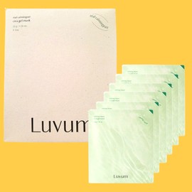 Lovium Loveum Calming Repair Young Cica Gel Mask 6 Sheet Mask Pack / 러븀 카밍 리페어 어린시카 겔 마스크 6매 마스크팩