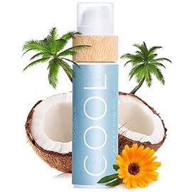COCOSOLIS Cool After Sun Oil Organic Oil for Gentle Regeneration After Sunbathing and Solarium, Moisturises, Revitalises and Soothes the Skin, Nourishing Oil for Massage