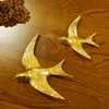Wall Hanging Ornament, Wall Decor, Birds, Small & Large, Set