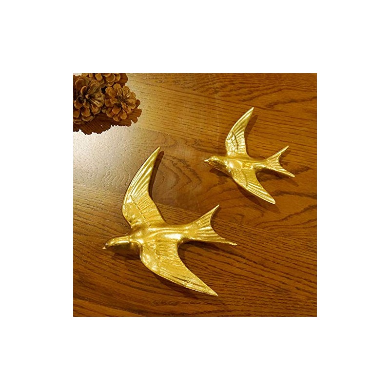 Wall Hanging Ornament, Wall Decor, Birds, Small & Large, Set