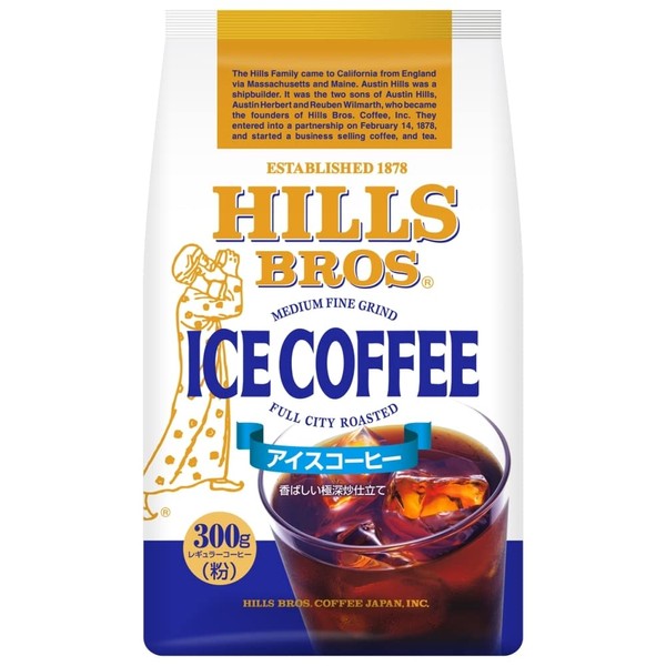 HILLS Coffee Beans (Powder) Ice Coffee AP 10.6 oz (300 g)