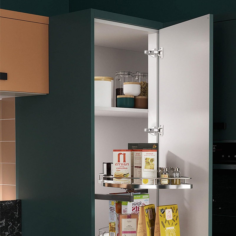 Probrico 2 Pairs(4 Pack)Kitchen Cabinet Hinges for Face Frame Cabinet