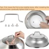Stainless Steel Basting Cover for 14" Woks, 13.5" (13" Inner