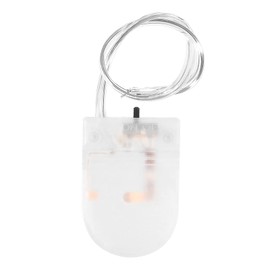 AOICRIE 12PCS 1X 3V CR2032 Battery Holder Coin Button Cell Battery Holder Case with ON/Off Switch Lead Wire Type (Transparent)