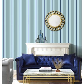 YIXIFANS J3402 Peel and Stick Wallpaper Stripe Contact Paper Vinyl Self Adhesive Modern Stripe Furniture Stickers Shelf Liner for Home Decor 17.7"x 9.8ft