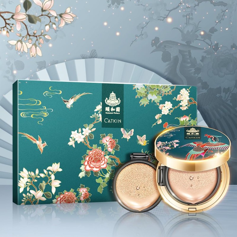 CATKIN X SUMMER PALACE Foundation for Mature Skin, Full Coverage