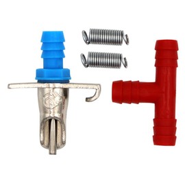 MACGOAL 20 Pack of Automatic Rabbit Water Feeder Nipple Waterer Drinkers Automatic Rabbit Watering System Kit for Rabbit Cages