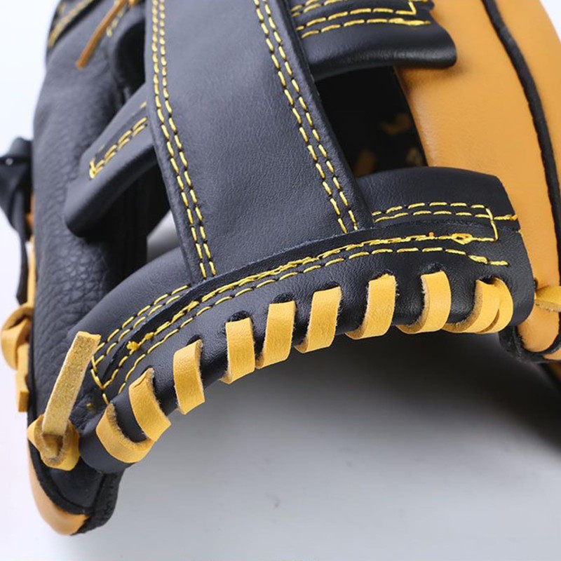 Baseball Glove - Softball Practice Mitts - Leather Outfield Softball