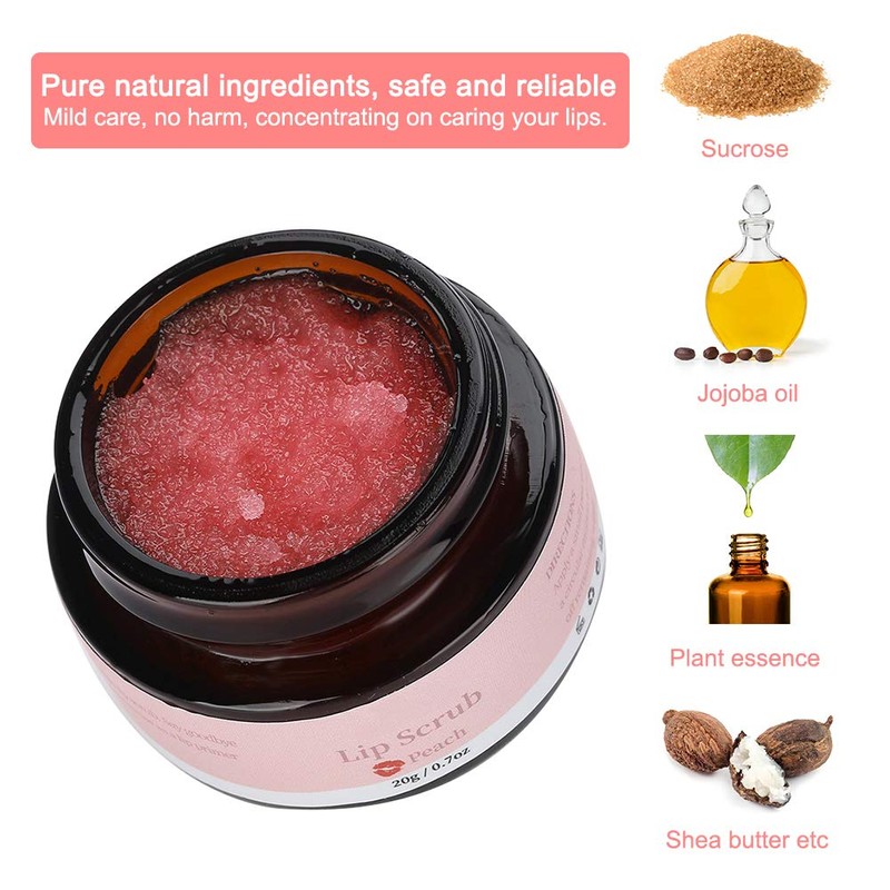 Exfoliante para labios, exfoliante para labios Exfoliante orgánico para labios