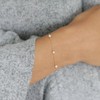 Gold Pearl Bracelets for Women Dainty Gold Bracelets for Women