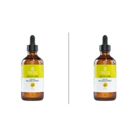 1ness 2pk Mullein Drops for Lungs Cleanse - Organic Mullein Leaf Turmeric Extract 4oz