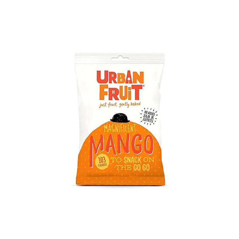 Magnificent Mango - Gently Baked Fruit Snack Bag By Urban
