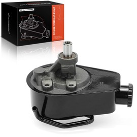A-Premium Power Steering Pump, with Reservoir, Compatible with Dodge Durango 2001-2003 5.9L, Dakota 2001-2003 3.9L 5.9L, Replace # 52039489AD, 52039489AC