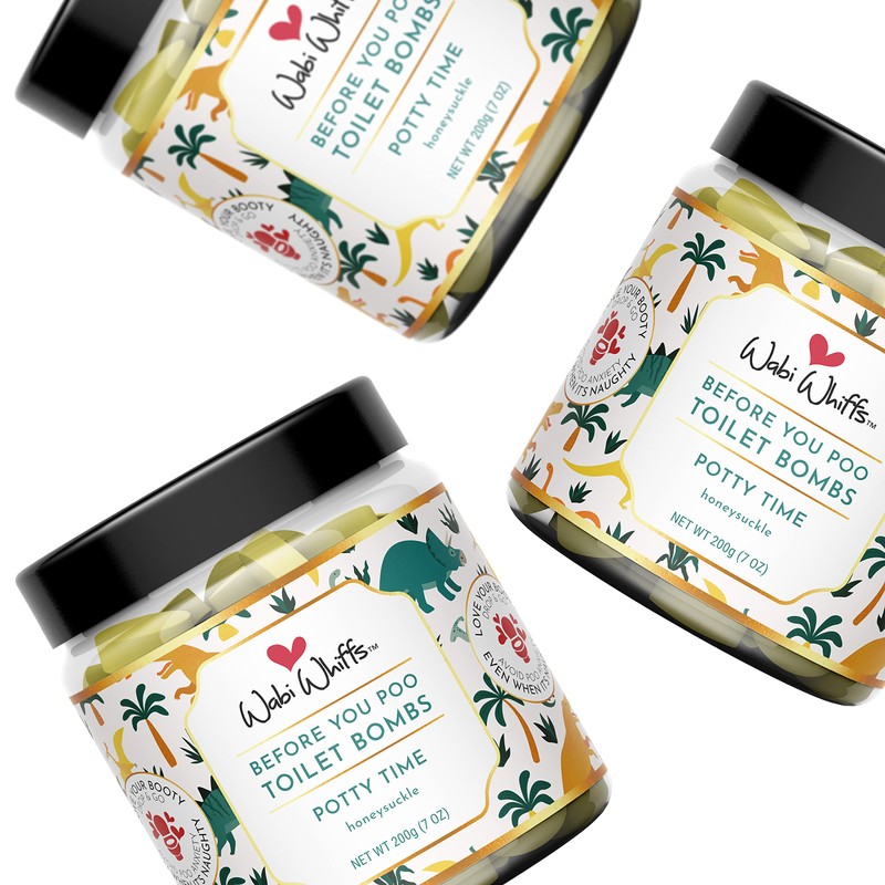 Wabi Whiffs Children's Toilet Bombs (Potty Time)