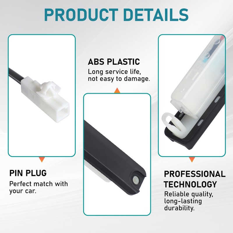 ANDO RACING Car Rear Tailgate Handle Release Trunk Switch Compatible