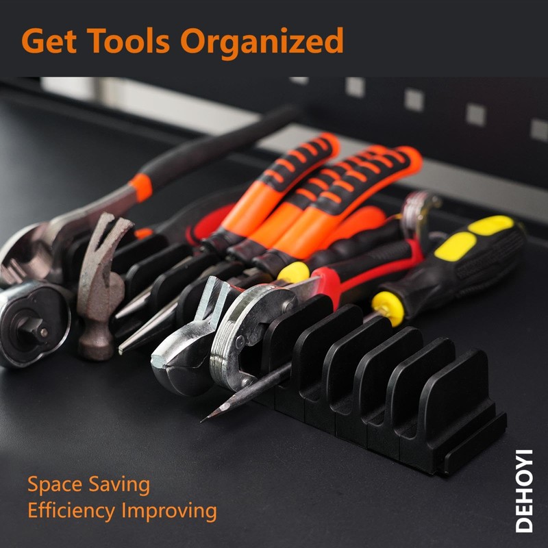 24 pcs Magnetic Plier Organizer Set for Toolbox & drawer