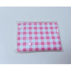 GENERALCARE Picnic Blanket, 80 x 80 inches, Waterproof Foldable, Gingham Pattern (Red)