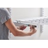 Rubbermaid Configurations Pants Rack, Holds 7 Pairs of Pants, Non-Slip,