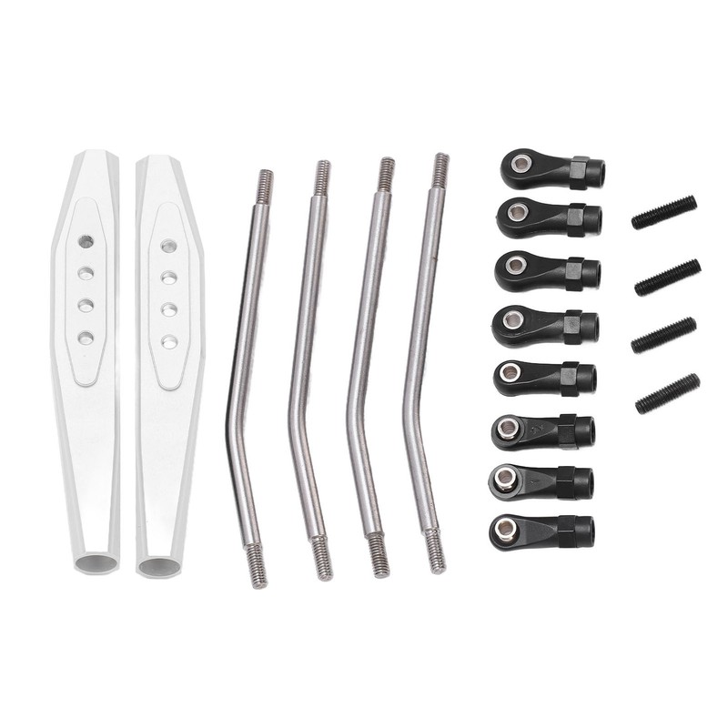RC Metal Rear Trailing Arms with Suspension Linkage Link Rod