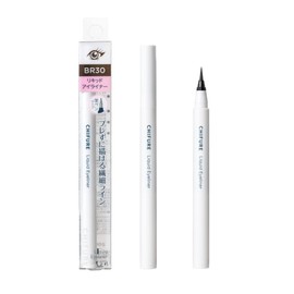 Chifure BR30 Liquid Eyeliner Brush Pen Type, Dark Brown, 0.02 fl oz (0.5 ml)