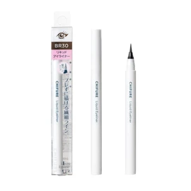 Chifure BR30 Liquid Eyeliner Brush Pen Type, Dark Brown, 0.02 fl oz (0.5 ml)