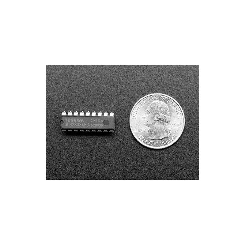 Adafruit (970 ULN2803: 8-channel Darlington Driver (Solenoid/Unipolar Stepper)