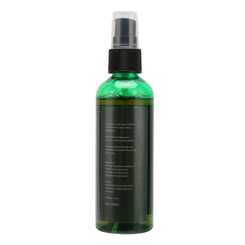 4pcs Ginseng Hair Regeneration Spray Moisturizing Tough Root Hair Regrowth