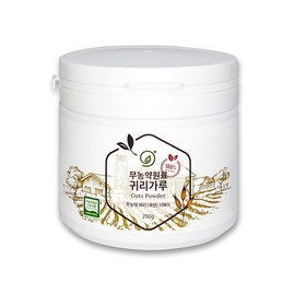 Hunain Organic Oat Flour 200g / 휴나인 무농약원료 귀리가루 200g