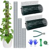Moss Pole DIY Kit, 6.6/13.2/26.4ft Metal Moss Pole for Plants