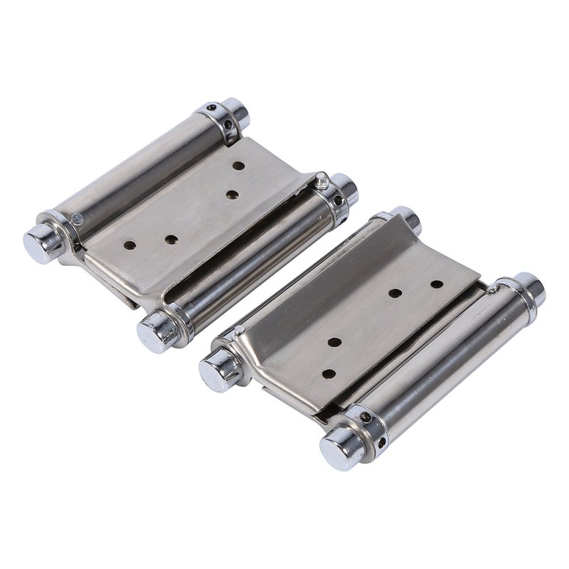 2Pcs 3 Inch Double Action Spring Hinge Saloon Cafe Door