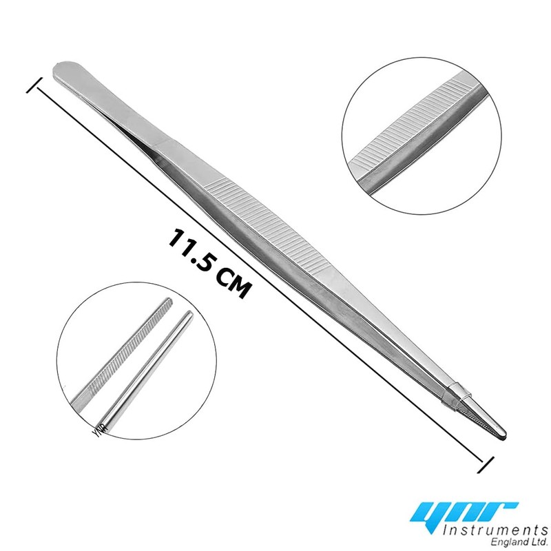 Industrial Anatomical Cotton & Dressing Instruments Debakey Tweezer Dissecting Forceps