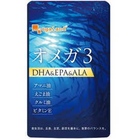 Ogaland (ogaland) Omega-3 DHA & EPA & Alpha-Linolenic Acid Supplement (30 capsules/about 1 month supply) For those with health concerns (contains DHA EPA/plant-based oil) Flaxseed oil Domestically