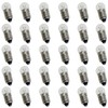 LUORNG Light Bulbs 30pcs Warm White Small Screw Base Light