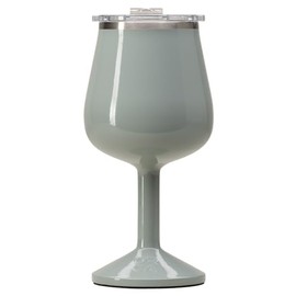 ORCA Vino 15oz | Temperature Insulated Mug, Vacuum Sealed Stainless Steel Wine Glass with Lid, Cup Keeps Drinks Ice Cold or Hot — Sage