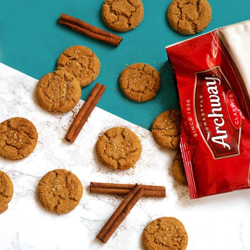 Archway Cookies, Crispy Gingersnaps Cookies, 12 Ounce