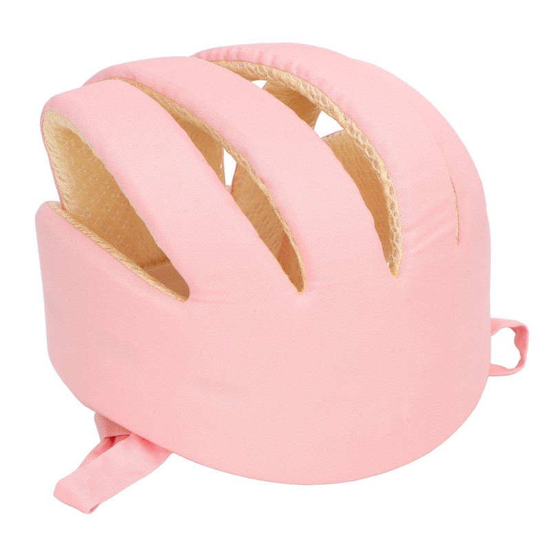 Baby Helmet Soft Breathable Adjustable Baby Protection Headgear Hat for