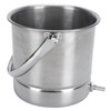 Enema Bucket Kit 1.6L Stainless Steel Bucket Reusable Shower Enema