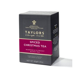 Taylors of Harrogate Spiced Christmas Tea, 20 Count (Pack of 6)