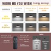 ONLSITY Solar Pendant Lights, Outdoor Indoor 300 Lumen Solar LED