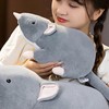 Plush Mouse Toy Funny High Simulation Gray Stuffed Mouse Animal