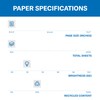Hammermill Printer Paper, Great White 30% Recycled Paper, 8.5 x