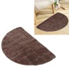 Half Round Shape Super Absorbs Non Slip Floor Mat for