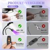 BANGJIAJU Goose Neck UV Lamp for Gel Nails: LED Lamp
